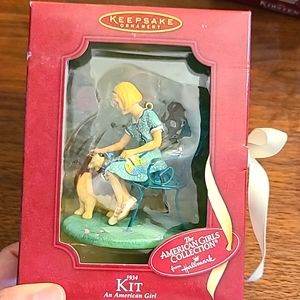 American girl doll Kit ornament